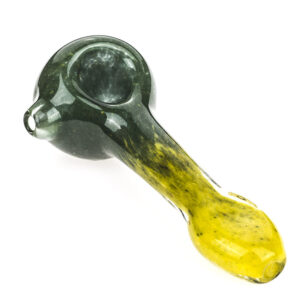 Darkolivegreen Frit Glass Pipe  Weed Bowls For Sale  Free NZ Shipping