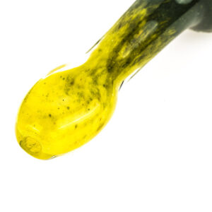 Darkolivegreen Frit Glass Pipe  Weed Bowls For Sale  Free NZ Shipping