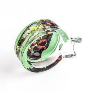 Day of Dead Skull Glass Ashtray  Ashtrays For Sale  Free Shippping