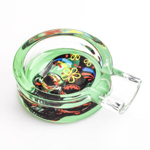 Day of Dead Skull Glass Ashtray  Ashtrays For Sale  Free Shippping