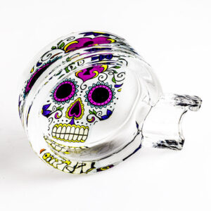 Day of Dead Skull Glass Ashtray  Ashtrays For Sale  Free Shippping