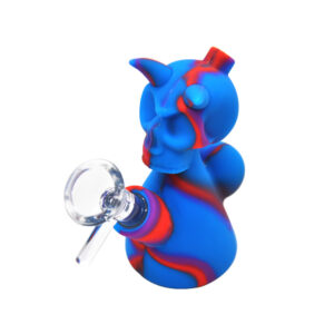 Devil_Skull_Silicone_Bong_Mini_Bong_Silicone_Dab_Rig_blue_7fc7a801-1f90-4b00-be61-473d84580f85 Devil Skull Mini Silicone Bubbler Bong | Best Dab Rigs | Free NZ Shipping