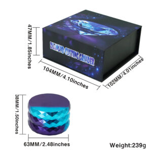 Diamond Cutting 4 Layer Weed/Herb Grinder For Sale | Free NZ Shipping