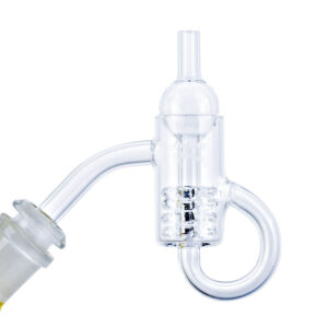 Diamond Knot Loop Recycler Quartz Banger | Dab Nails For Sale