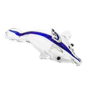 Dolphin Glass Hand Pipe  WeedHerb Bowls For Sale  Free NZ Shipping