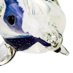 Dolphin Glass Hand Pipe  WeedHerb Bowls For Sale  Free NZ Shipping
