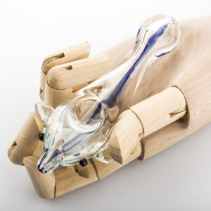 Dolphin Glass Hand Pipe  WeedHerb Bowls For Sale  Free NZ Shipping