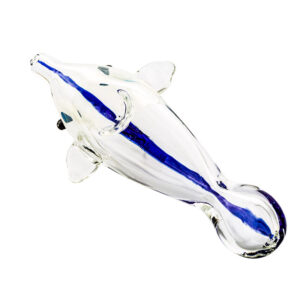 Dolphin Glass Pipe | Smoking Spoon Pipes For Sale | Free NZ Shipping