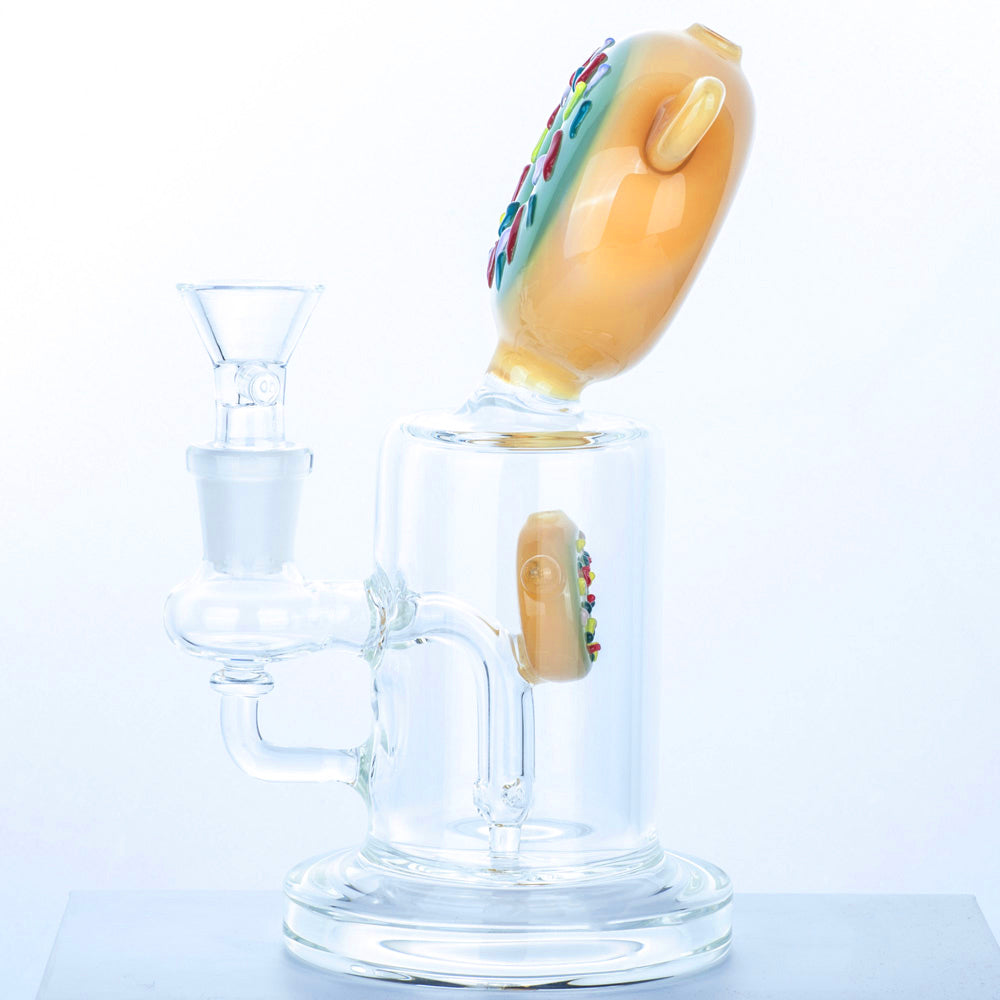 6.5" Donut Glass Dab Rig/Bongs For Sale | 420 Gifts | Free NZ Shipping