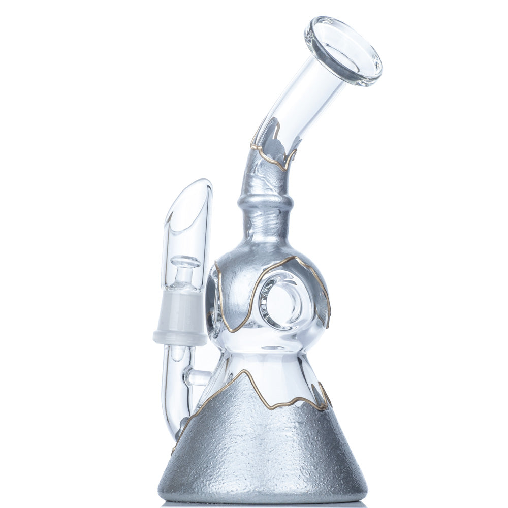 7.5" Donut Honeycomb Perc Dab Rig | Glass Wax Rigs For Sale | Free NZ Shipping