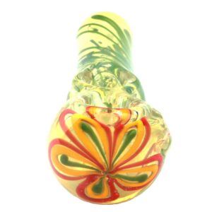 Double Bowls Glass Spoon Pipe | Weed Bowls For Sale | Free NZ Shipping