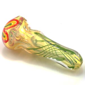 Double Bowls Glass Spoon Pipe | Weed Bowls For Sale | Free NZ Shipping