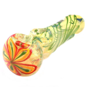 Double Bowls Glass Spoon Pipe | Weed Bowls For Sale | Free NZ Shipping
