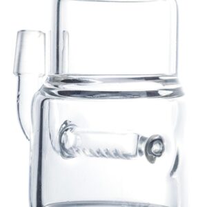 Downstem Inline Diffuser Pyramid Bong w/Lookah Q7 Electric Dab Nail-PB