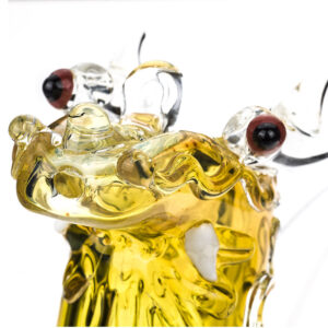 Dragon Theme Sherlock Glass Pipe | Weed Bowls For Sale | Free NZ Shipping