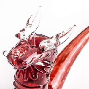 Dragon Theme Sherlock Glass Pipe | Weed Bowls For Sale | Free NZ Shipping