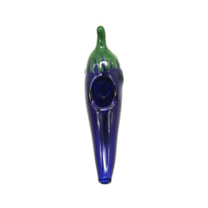 Eggplant Glass Hand Pipe For Sale | Free NZ Shipping | Headshop Online