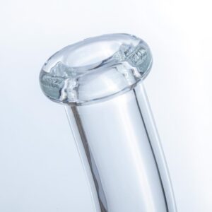 Extra Thick Glass Bong Set w/ Quartz Banger and Carb Cap | For Sale