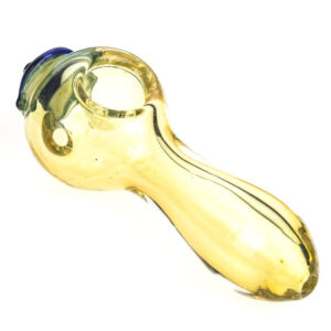 Eye Pattern Glass Spoon Pipe For Sale  Best Smoke Shop Free NZ Shipping