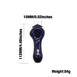 Eye Pattern Glass Spoon Pipe/Weed Bowls For Sale | Free Canada Shipping