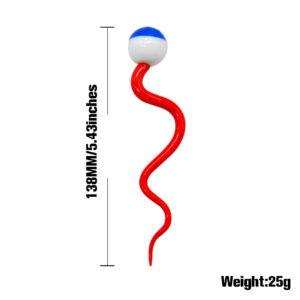 Eyeball Novelty Glass Dabber | For Quartz Bangers