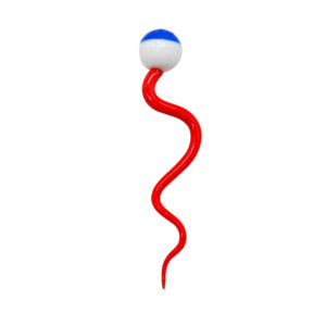 Eyeball Novelty Glass Dabber | For Quartz Bangers