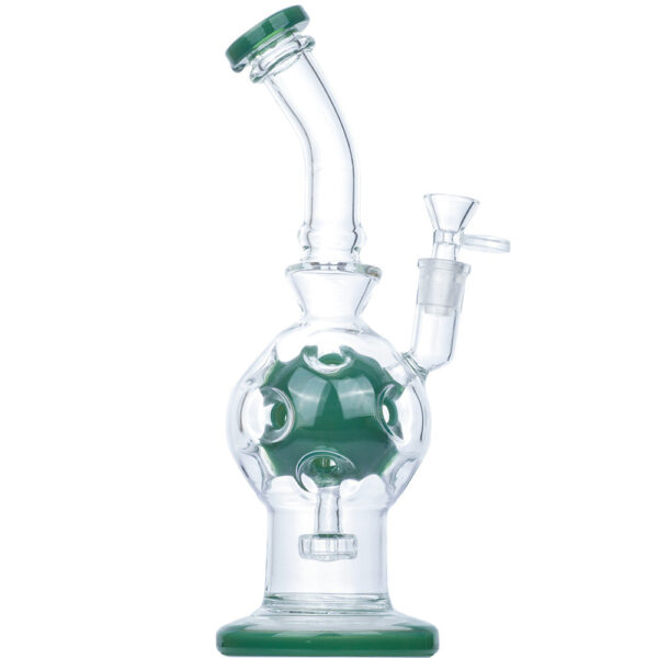 11" Thick Faberge Egg Glass Bong | Dab Rigs For Sale | Free NZ Shipping