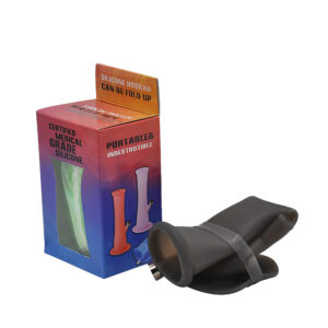 Foldable Travel Silicone Bong | Portable Bong For Sale | Free NZ Shipping