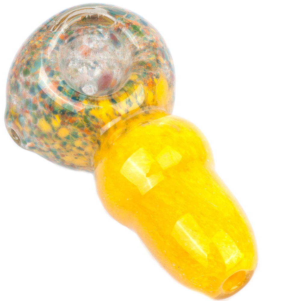 Mini Glass Pipe Fritted Pattern | Weed Pipes For Sale | Free NZ Shipping