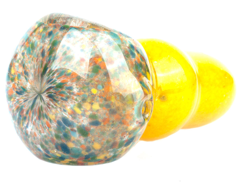 Mini Glass Pipe Fritted Pattern | Weed Pipes For Sale | Free NZ Shipping