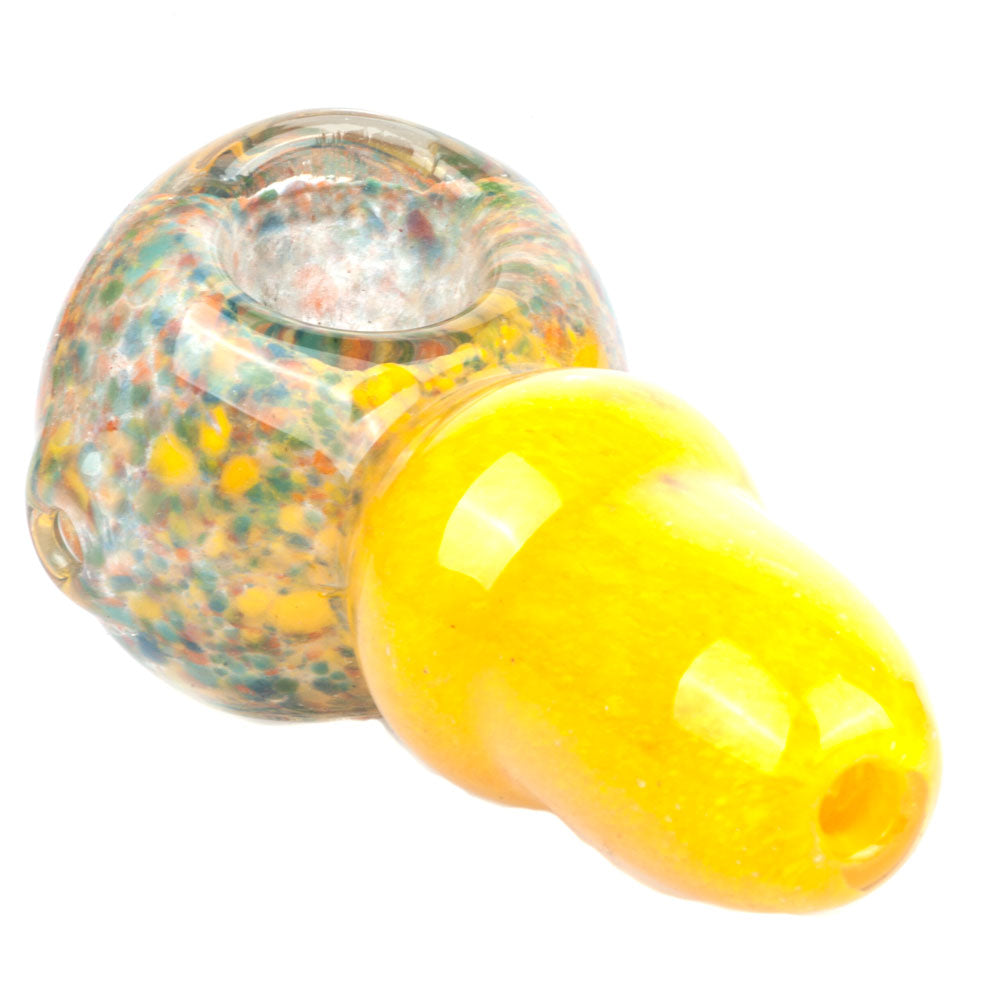Mini Glass Pipe Fritted Pattern | Weed Pipes For Sale | Free NZ Shipping