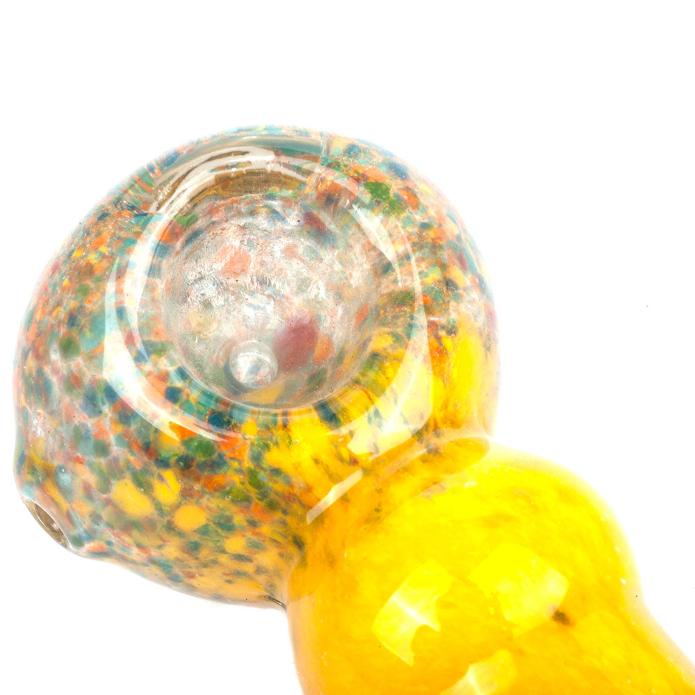 Mini Glass Pipe Fritted Pattern | Weed Pipes For Sale | Free NZ Shipping