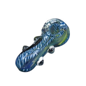 Fumed Glass Hand Pipe w/ Marbles | Weed Bowls For Sale | Free NZ Shipping