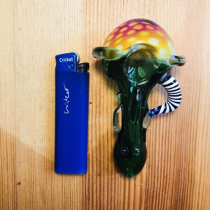 Fumed Bubble Glass Pipe Glass Horns | Pipes For Sale | Free NZ Shipping