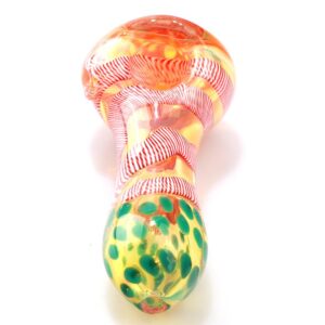 Fumed Frit Milli Glass Pipe | Weed Pipes/Bowls For Sale |Free NZ Shipping