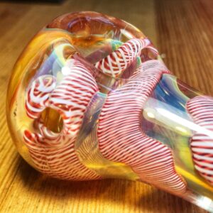 Fumed Frit Milli Glass Pipe | Weed Pipes/Bowls For Sale |Free NZ Shipping