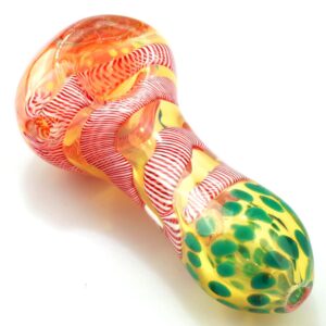 Fumed Frit Milli Glass Pipe | Weed Pipes/Bowls For Sale |Free NZ Shipping