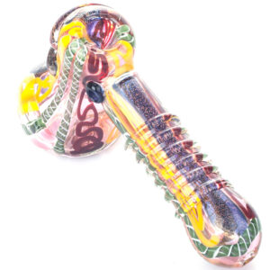 Fumed Glass Hammer Bubbler | Spoon Weed Pipes For Sale | Free NZ Shipping