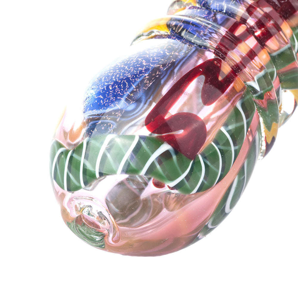 Fumed Glass Hammer Bubbler | Spoon Weed Pipes For Sale | Free NZ Shipping