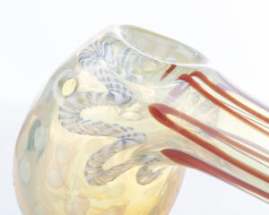 Fumed Glass Milli Hammer Bubbler | Glass Pipe For Weed | Free NZ Shipping