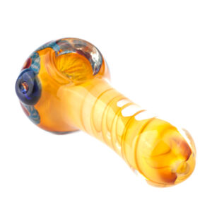 Fumed Milli Scheme Inside-out Glass Spoon Pipe For Sale| Free NZ Shipping