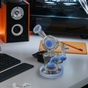 8″ Showerhead Perc Double Chamber Dab Rig