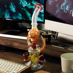 11″ Monster Showerhead Perc Glass Bong