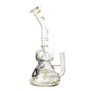 8" Honeycomb Beaker Bong Eye Pattern | Bongs For Sale | Free NZ Shipping