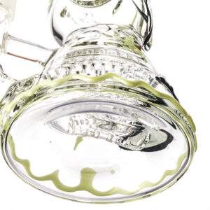 8" Honeycomb Beaker Bong Eye Pattern | Bongs For Sale | Free NZ Shipping