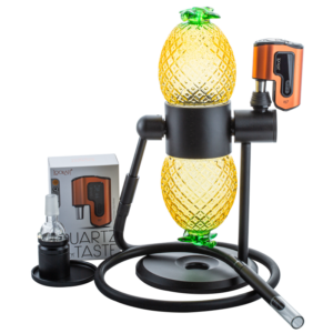 Pineapple Gravity Bong Lookah Q7 Electric Dab Nail | Free NZ Shipping
