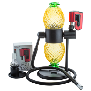 Pineapple Gravity Bong Lookah Q7 Electric Dab Nail | Free NZ Shipping