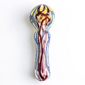 Fumed Glass Pipe w/ Maria Ring | Weed Bowls For Sale | Free NZ Shipping
