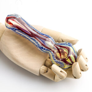 Fumed Glass Pipe w/ Maria Ring | Weed Bowls For Sale | Free NZ Shipping