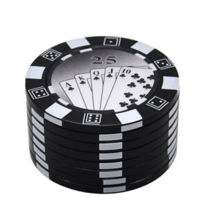 Gambling Chip Herb Grinder 3 Layer | Accessory For Sale |Free NZ Shipping